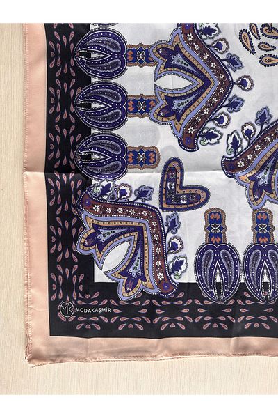 Modakaşmir Ethnic Shawl Patterned Soft 1 Color 3 - 190X75