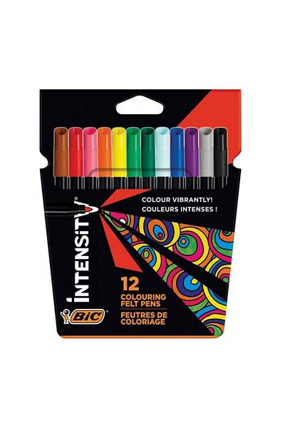 Bic Intensity Felted Paint Pen 12 Colors978004
