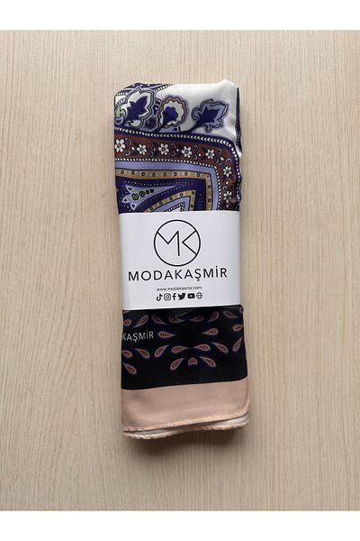 Modakaşmir Ethnic Shawl Patterned Soft 1 Color 3 - 190X75