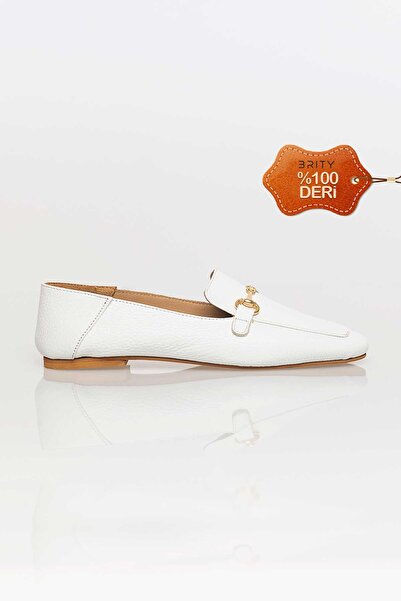 BRITY Жіночі мокасини з натуральної шкіри