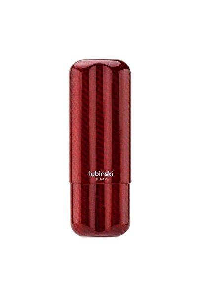 Lubinski Yeni CarbonFiber Puro Kılıfı Kırmızı 2li (60Ring)
