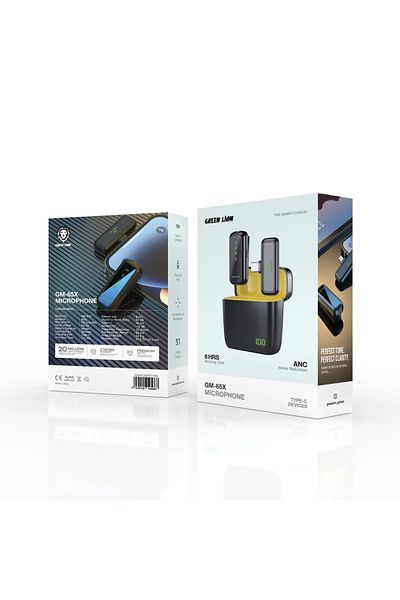 Green Lion 65X Microphone For Type C - Black