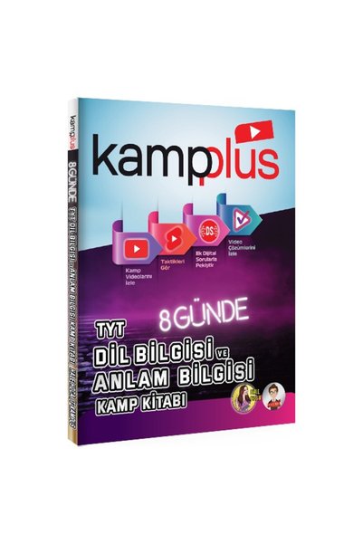 Tonguç Yayınları Tonguç Kampplus 8 Günde Tyt Dil Bilgisi Ve Anlam Bilgisi Kampı