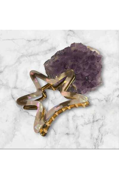 Bacoss Silvery Star Bone Metal Latch Buckle (Bc-1167)