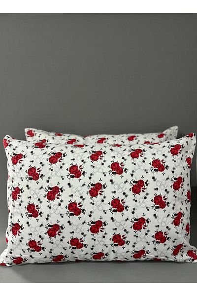 Belsina Home Cotton 2 Pillow Case 50X70 cm Zippered
