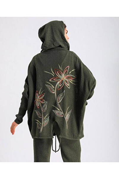 PHUTİ COLLECTION Embroidery Detailed Knitting Suit