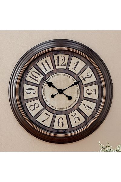 Home Box Saratoga Wall Clock - 56x5 cm
