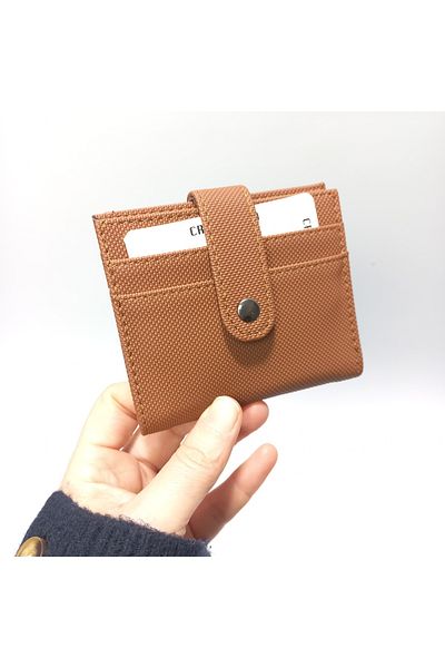 Just Polo Textured Fabric 12 Card Card Compartment Card Holder Wallet