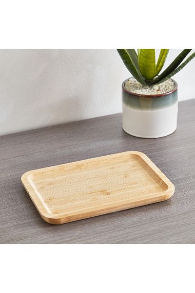 Home Box Bamboo Rectangular Tray - Small