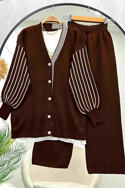 DARLİNG COLLECTİON Knitwear Suit with Jacket