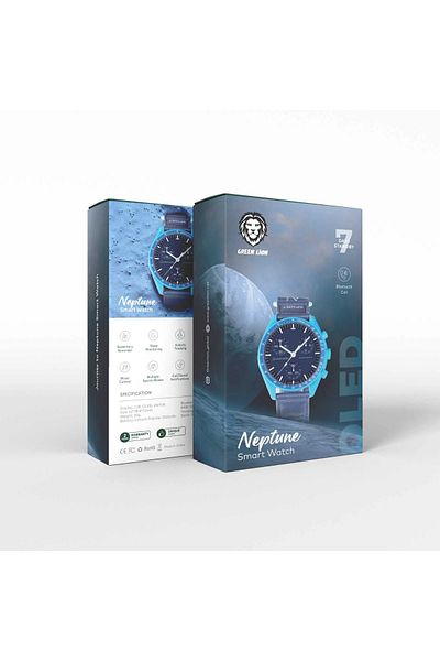 Green Lion Journey To Neptune Smart Watch - Blue