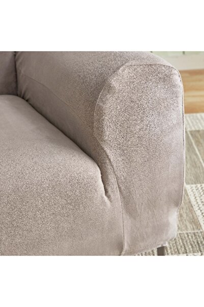 Home Box Veloura Velveteen 1-Seater Sofa Cover