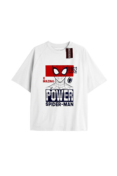 TIMESWASTINGIRL Tricou Spider-Man cu imprimeu de ziar Model No Way Home