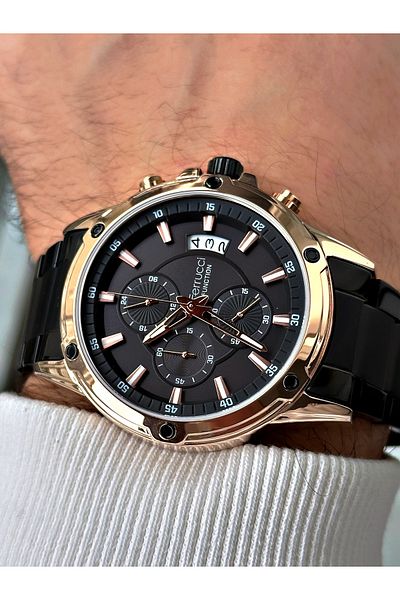 Ferrucci Function Function Steel Band Men's Watch Fc13909Tm.5