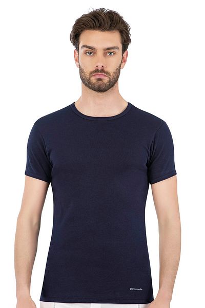 Pierre Cardin Men's Regular Fit Double Rib T-Shirt - L1.Pc.004.0A.12.15