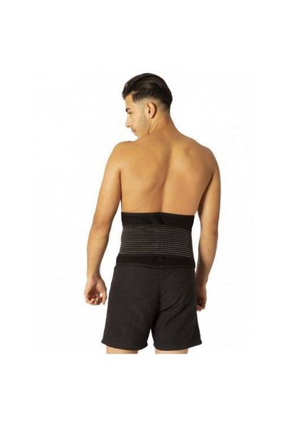 MultiFlexPro Black Thermal Sauna Waist Corset - Sweat and Basen Belt for Sports