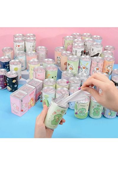 Happystore Cola Can Shape Wet Wipes 3 Piece Keychain Mini Pocket Size