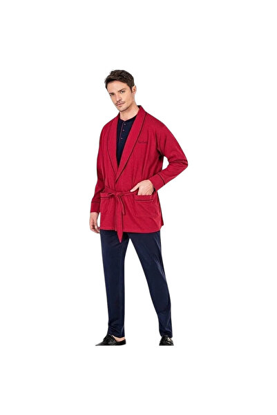 Pierre Cardin %100 Pamuk Damat 6lı Çeyiz Seti Robdöşambır & Pijama Takımı & İç Çamaşır Takım L1.PC.004.0A.12.18
