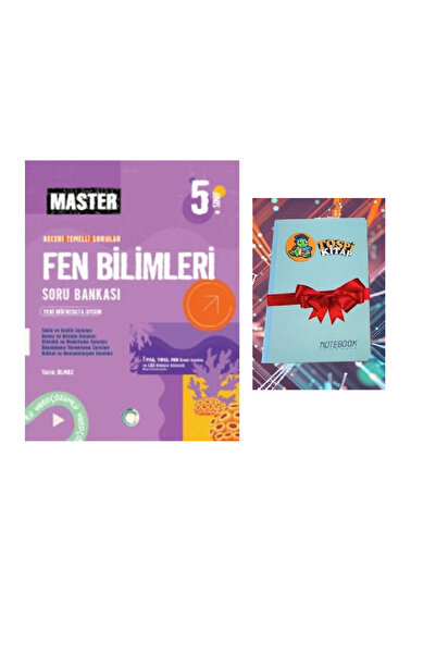 Okyanus Yayınları 5. Sınıf Master FEN BİLİMLERİ Soru Bankası ( NOT DEFTERİ HE...