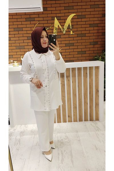 Meryemce Butik Comfortable and Stylish Pocket Suit