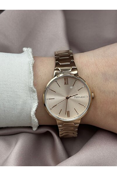Ferrucci Rose Gold Ferrucci Kadın Kol Saati