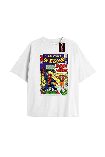 TIMESWASTINGIRL Tricou Spider-Man cu imprimeu de ziar Model No Way Home