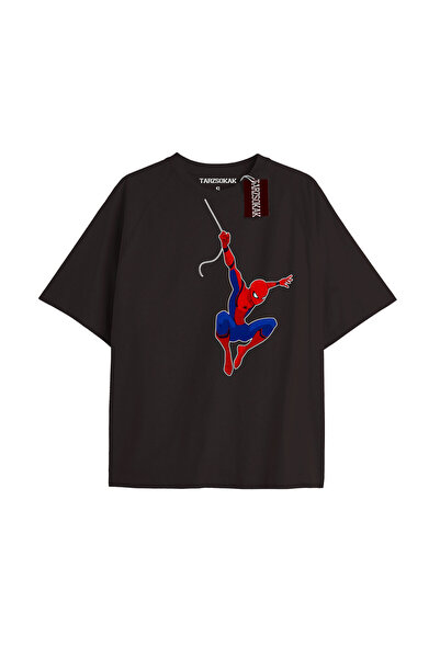 TROVE Spider-Man Gazete baskı Model No Way Home Tshirt