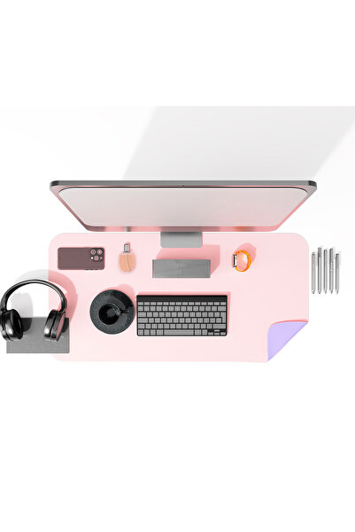 HELİXSUN Δερμάτινο Mousepad Gamer Mat, Συμβατό με φορητούς υπολογιστές και υπ...