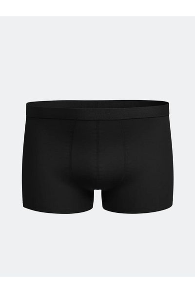 LC Waikiki Μαύρο Standard Fit Βαμβακερό Ευέλικτο Ανδρικό Μπόξερ 5 τεμαχίων