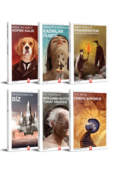 Kızıl Panda Yayınevi Bilim Kurgu Seti - 2 (6 Kitap)