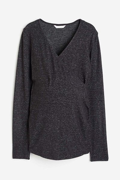 H&M MAMA Before & After jersey top