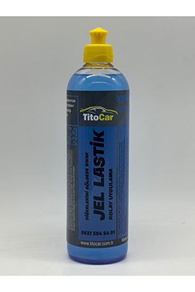 titocar TİTOCAR PREMIUM LASTİK PARLATICI JEL 600 ML