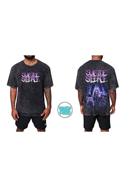 RİSE Tricou Suicide Silence lavabil supradimensionat
