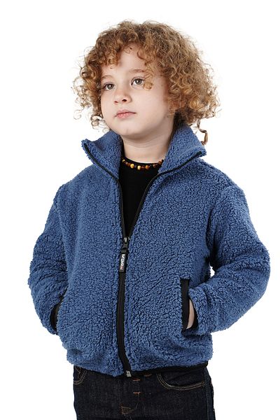 Merdia Jachetă cardigan pentru băiat Welsoft Single Top din pluș
