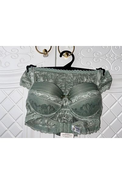 SOMOR Tule Lace Bra Set
