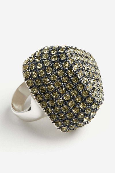 H&M Rhinestone-embellished ring