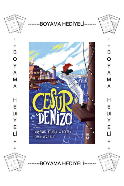 Genç Timaş Boyamalı - Cesur Denizci -  4.5.6.7. Sınıf Okuma Seti Ayşenur Kurt...
