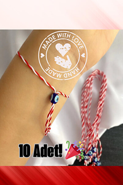 Fikart Marteniçka Dilek Bilekliği (10 Adet )