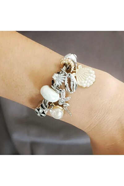 Masal Gurumi سوار من الفولاذ بحلية قلب الصدف الساحر