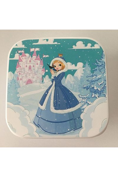HOBBY LİFE Hobby Life Funbox Set of 4 Storage Containers - Snow Queen