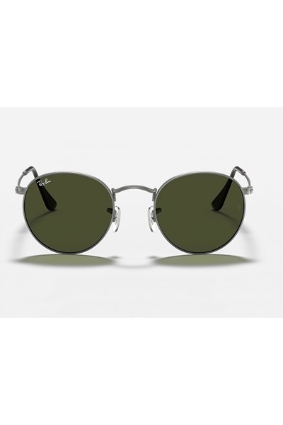 Ray-Ban Rb3447 Güneş Gözlüğü Unisex Yuvarlak Füme Gri Siyah