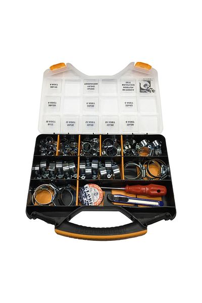 Site Hırdavat 80 Pieces Hose Clamp Set