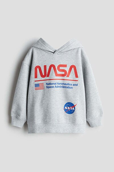 H&M Print-detail hoodie