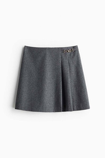 H&M Metal-detail mini skirt