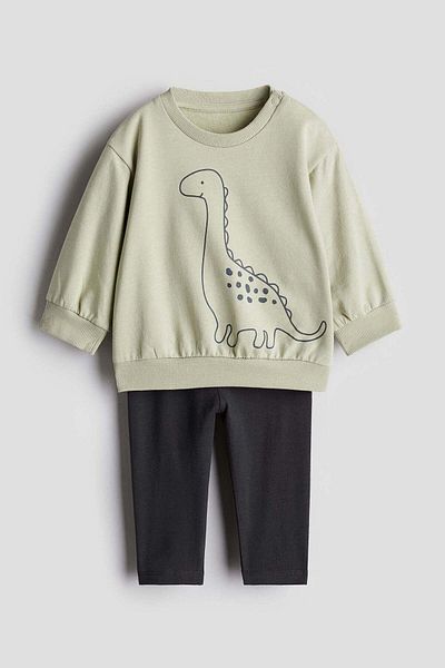 H&M 2-piece Sweatshirt And Leggings Set