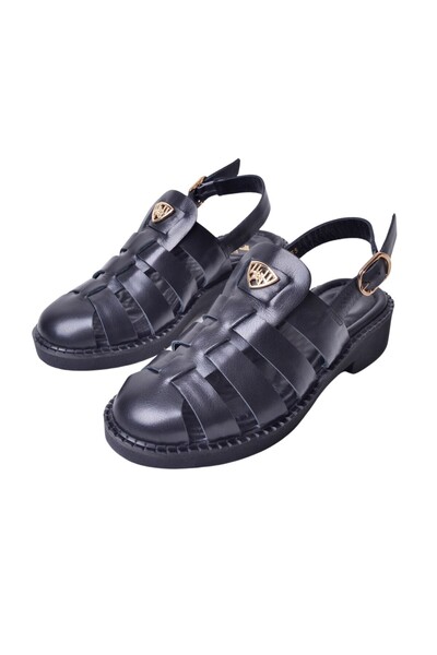 ALBİNİ Γυναικεία Δερμάτινα Σανδάλια Albini 25753963Y