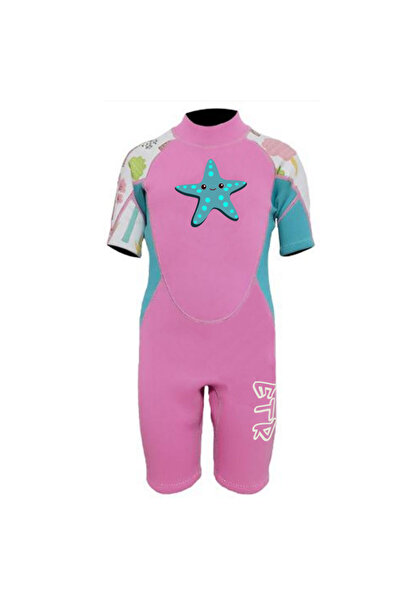 Etr Üşütmeyen Mayo Çocuk Mayosu (Pembe-Mavi)