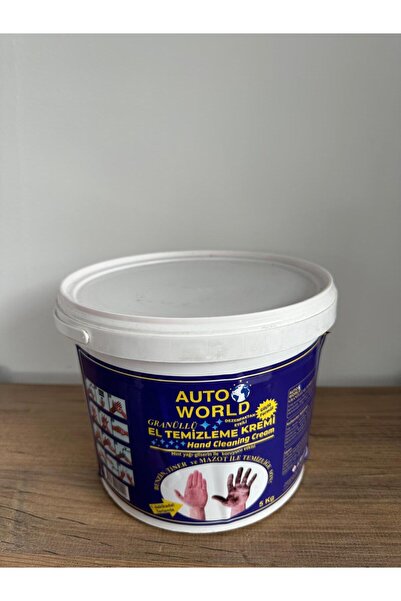 AutoWorld AUTO WORLD GRANÜLLÜ, DEZENFEKTAN ETKİLİ EL TEMİZLEME KREMİ