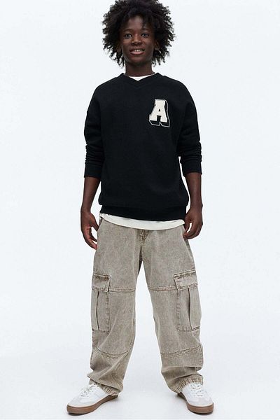 H&M Baggy cargo jeans