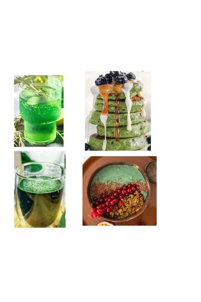 Aktar Diyarı Spirulina Toz Deniz Yosun - Spirulina % 100 Saf 10 Gr